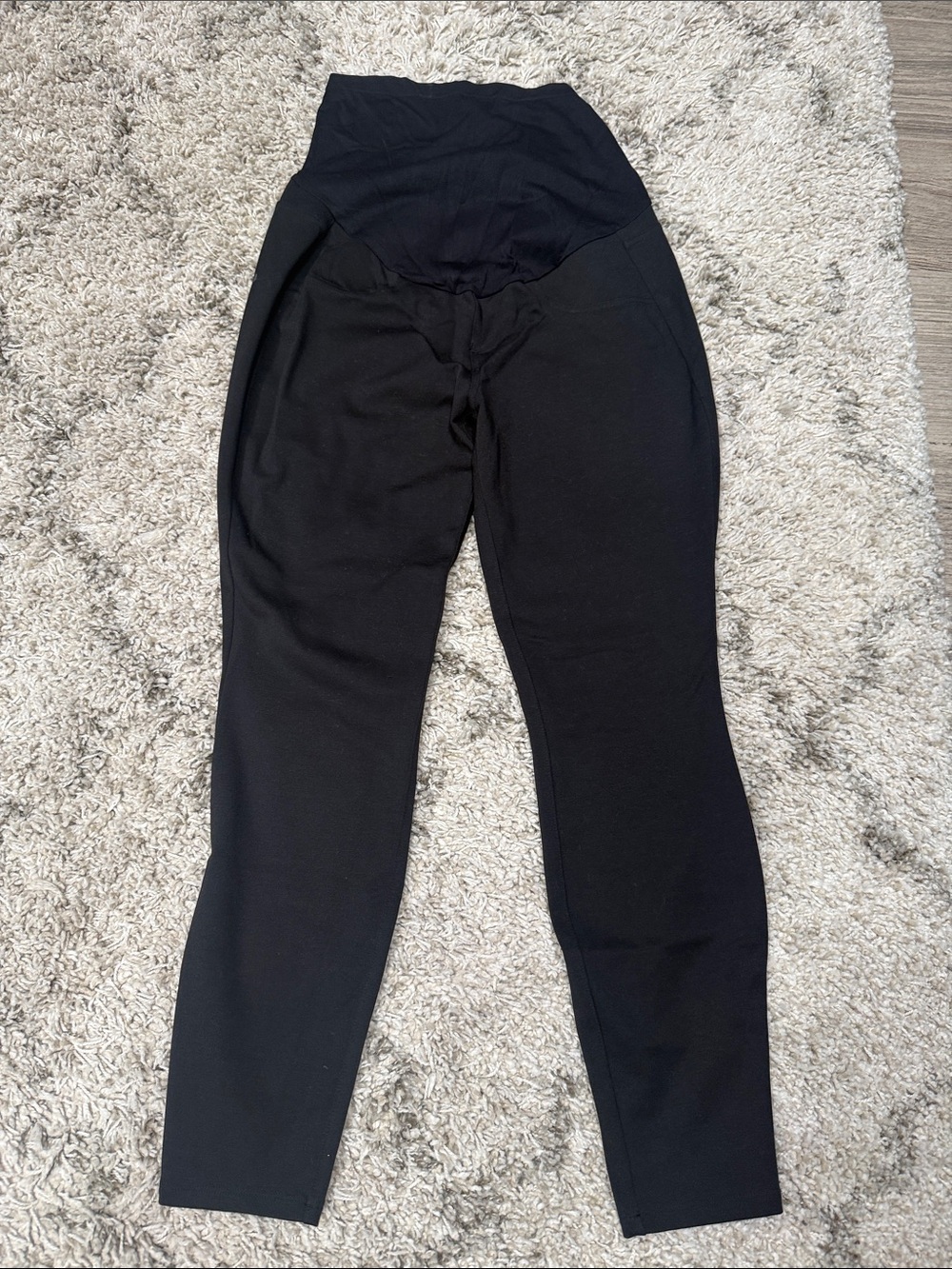 a:glow Black Skinny Maternity Pants